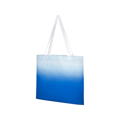 Купить Эко-сумка Rio с плавным переходом цветов, синий с нанесением