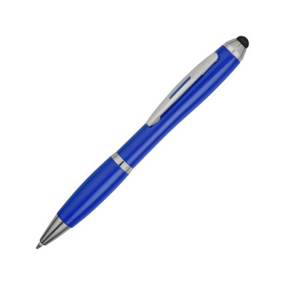 Купить Ручка-стилус шариковая Nash, ярко-синий с нанесением логотипа