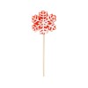 Купить Карамель леденцовая на сахаре 3Д Снежинка, 40г, красная с нанесением логотипа