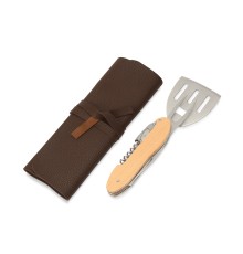 BBQ мультитул Blade 5в1 с деревянными ручками, в чехле