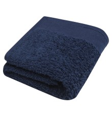 Хлопковое полотенце для ванной Chloe 30x50 см плотностью 550 г/м2, темно-синий