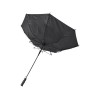 Купить 23-дюймовый ветрозащитный полуавтоматический зонт Bella, черный с нанесением логотипа