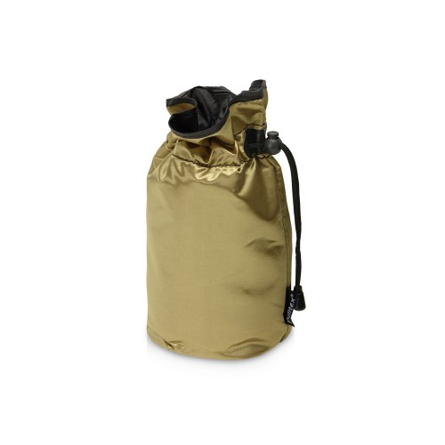Купить PWC CHAMP. COOLER BAG GOLD/Охладитель для бутылки шампанского Cold bubbles, золотой с нанесением логотипа