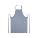 Купить Pheebs 200 g/m2 recycled cotton apron, синий с нанесением логотипа
