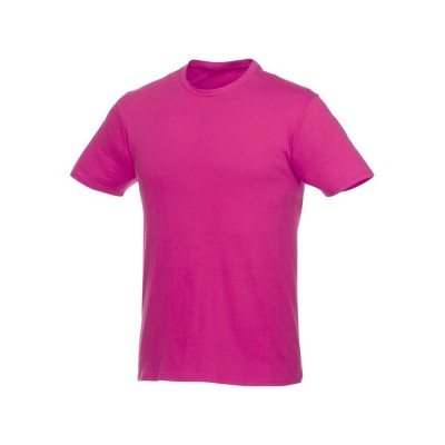 Купить Мужская футболка Heros с коротким рукавом, розовый с нанесением