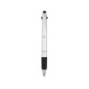 Купить Ручка-стилус шариковая Burnie, белый с нанесением логотипа