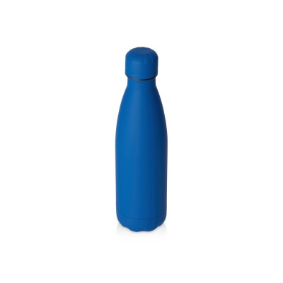 Купить Вакуумная термобутылка Vacuum bottle C1, soft touch, 500 мл, синий классический с нанесением логотипа