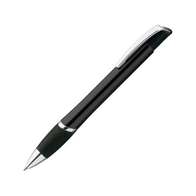 Купить Ручка шариковая металлическая OPERA, синий, 1мм, черный с нанесением