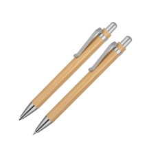 Набор Bamboo шариковая ручка и механический карандаш