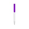 Купить Ручка-подставка Кипер, белый/фиолетовый с нанесением логотипа