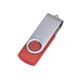 Купить Флеш-карта USB 2.0 8 Gb Flash C1, красный с нанесением логотипа