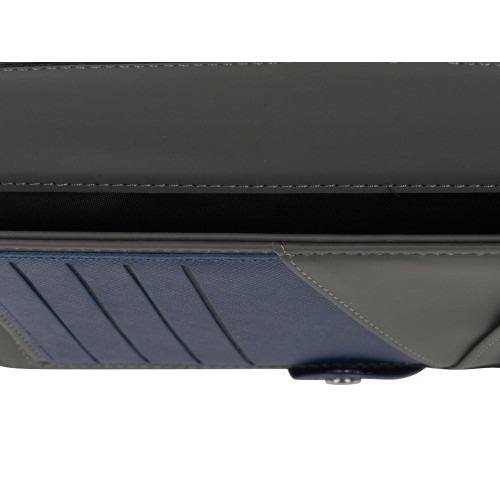 Купить Органайзер с функцией беспроводной зарядки Manner, 5000 mah, темно-синий с нанесением логотипа