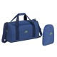 Купить RIVACASE 5541 blue Лёгкая складная дорожная сумка, 30л /12 с нанесением логотипа
