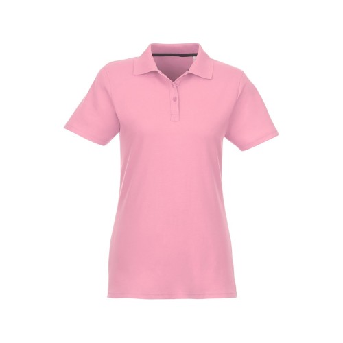 Купить Женское поло Helios с коротким рукавом, light pink с нанесением логотипа
