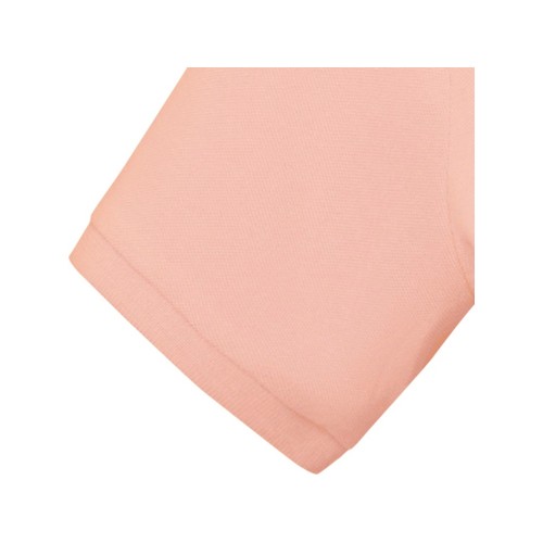 Купить Calgary женская футболка-поло с коротким рукавом, pale blush pink с нанесением логотипа