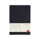 Купить Ежедневник недатированный А5 Megapolis Color Flex, темно-синий navy с нанесением логотипа