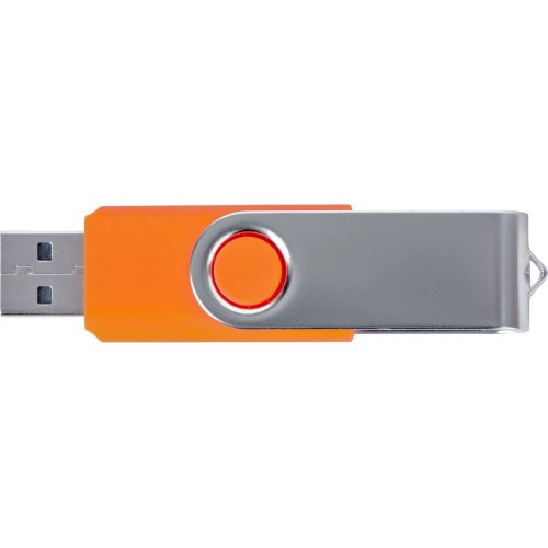Купить Флеш-карта USB 2.0 8 Gb Flash C1, оранжевый с нанесением логотипа