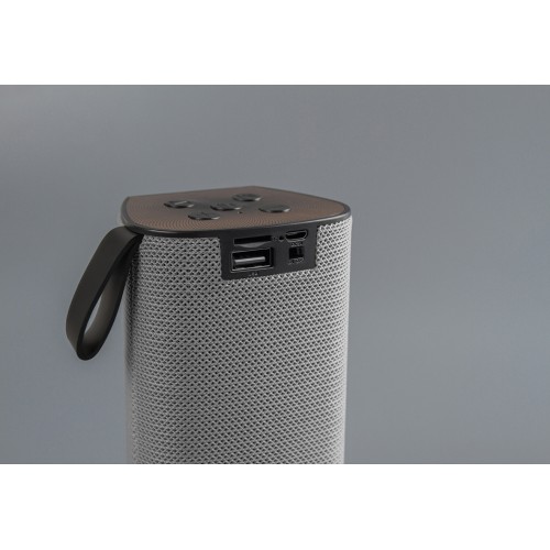 Купить Портативная акустика Rombica mysound Tetria Grey с нанесением логотипа
