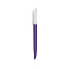 Купить Ручка пластиковая шариковая Миллениум Color BRL, фиолетовый/белый с нанесением логотипа