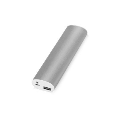 Купить Портативное зарядное устройство Спайк, 8000 mAh, серебристый с нанесением