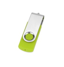 Флеш-карта USB 2.0 16 Gb Квебек, зеленое яблоко