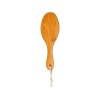Купить Массажная щетка для волос Cyril из бамбука, натуральный с нанесением логотипа