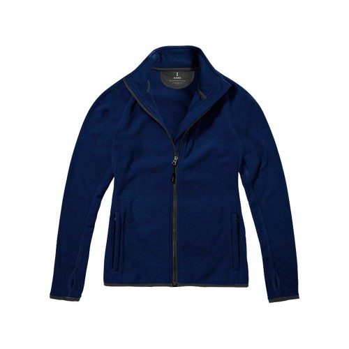 Купить Куртка флисовая Brossard женская, темно-синий с нанесением логотипа