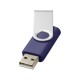 Купить USB-флешка на 16 Гб Rotate Basic, ярко-синий с нанесением логотипа