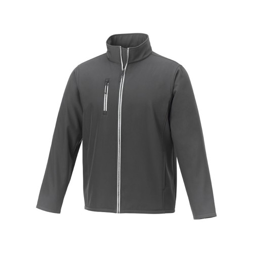 Купить Мужская софтшелл куртка Orion, storm grey с нанесением логотипа