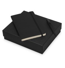 Подарочный набор Moleskine Amelie с блокнотом А5 Soft и ручкой, черный