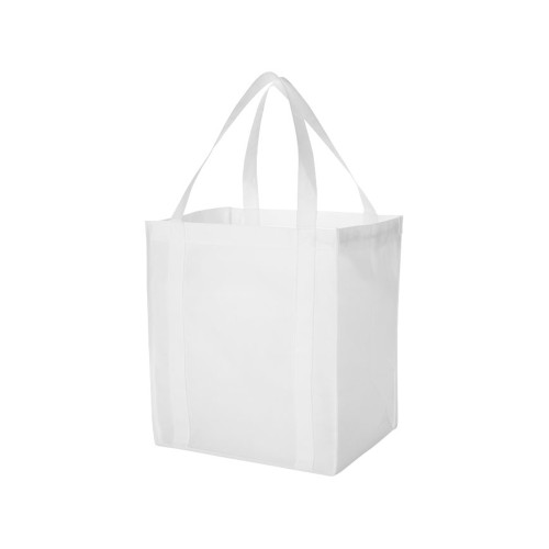 Купить Сумка Liberty, высота ручек 25,5 см, белый с нанесением логотипа