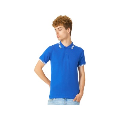 Купить Рубашка поло Erie мужская, классический синий с нанесением логотипа