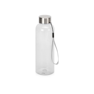Купить Бутылка для воды Kato из RPET, 500мл, прозрачный с нанесением логотипа