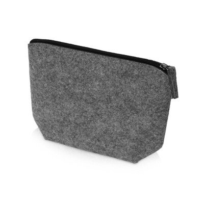 Купить Косметичка Felt из RPET-фетра, серый с нанесением