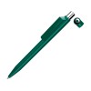 Купить Ручка шариковая UMA ON TOP SI F, зеленый с нанесением логотипа