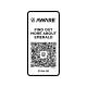 Купить Emerald поло унисекс с коротким рукавом из переработанных материалов Aware™. - Черный с нанесением логотипа