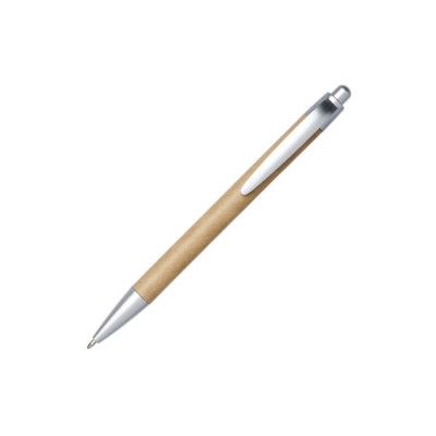 Купить Шариковая ручка Tiflet из бумаги вторичной переработки, коричневый с нанесением логотипа