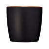 Купить Керамическая чашка Riviera, черный/оранжевый с нанесением логотипа