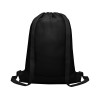 Купить Nadi cетчастый рюкзак со шнурком, черный с нанесением логотипа