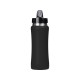 Купить Бутылка для воды Bottle C1, сталь, soft touch, 600 мл, черный с нанесением логотипа