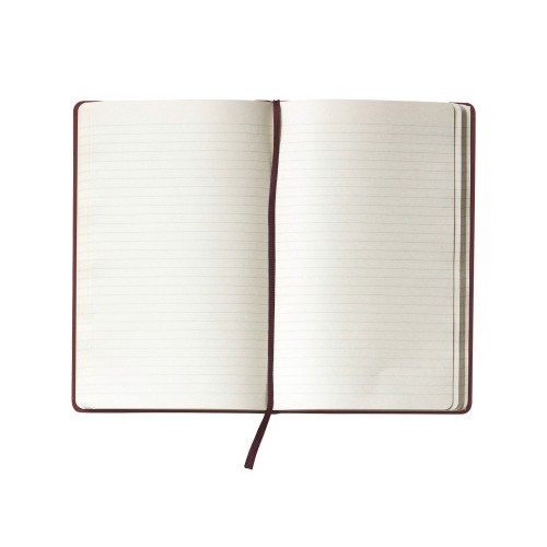 Купить Записная книжка Moleskine Classic (в линейку) в твердой обложке, Large (13х21см), амарант с нанесением логотипа