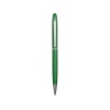 Купить Ручка шариковая Эмма со стилусом, зеленый с нанесением логотипа