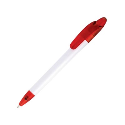 Купить Ручка шариковая Celebrity Эвита, белый/красный с нанесением