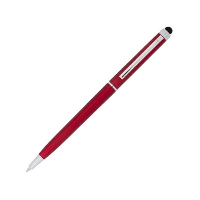 Купить Ручка пластиковая шариковая Valeria, красный с нанесением
