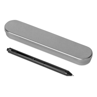 Купить Ручка мультисистемная металлическая System в футляре, 3 цвета (красный, синий, черный) и карандаш с нанесением