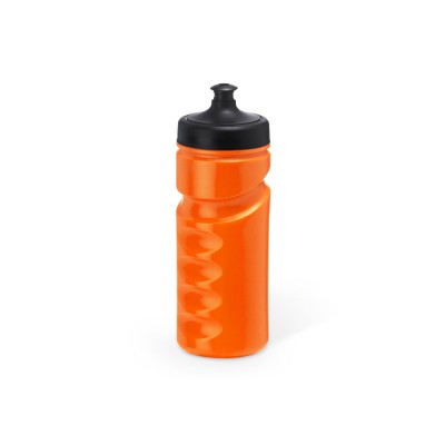 Купить Спортивная бутылка RUNNING из полиэтилена 520 мл, оранжевый с нанесением логотипа