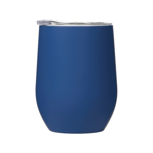 Купить Термокружка Vacuum mug C1, soft touch, 370мл, синий (Р) с нанесением логотипа