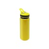 Купить Бутылка алюминиевая с цельнолитым корпусом, 680 мл, желтый с нанесением логотипа