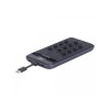 Купить Внешний аккумулятор VA2218 на присосках c кабелем USB-C, 8000 mAh, черный с нанесением логотипа