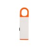 Купить Фонарь-мультиинструмент Октопус, белый/оранжевый с нанесением логотипа